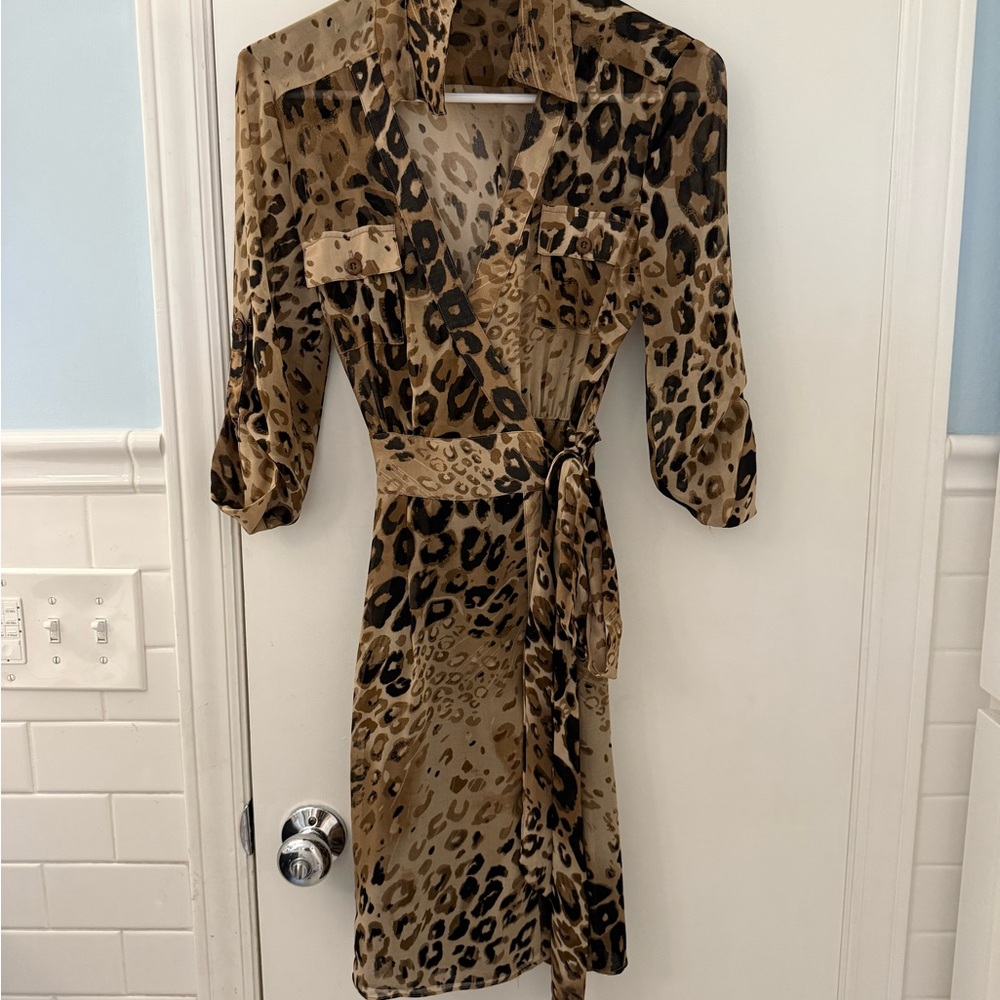 Ark & Co Animal Print Dress